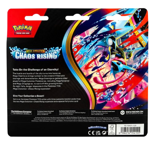 Chaos Rising 3 Pack Blister