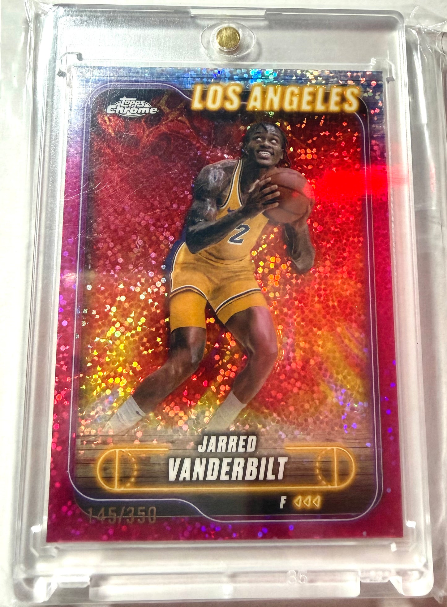 Jarred Vanderbilt 145/350 Topps Chrome #27