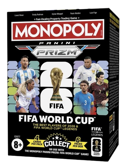 Monopoly Panini Prizm 2026 FIFA WORLD CUP