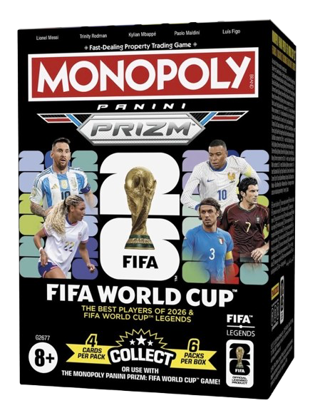 Monopoly Panini Prizm 2026 FIFA WORLD CUP