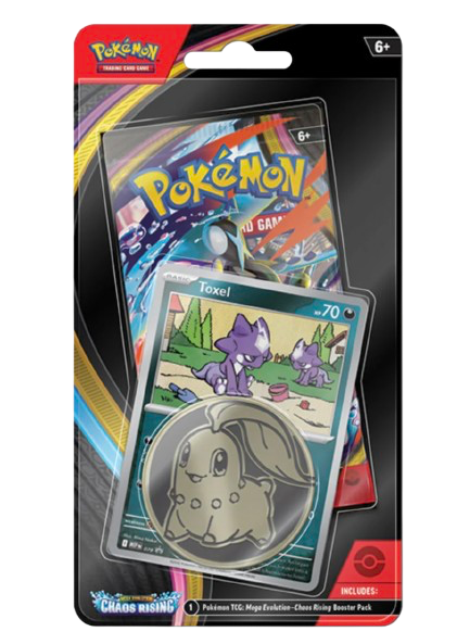 Chaos Rising TCG Booster Pack  Toxel Promo (1 Pack)
