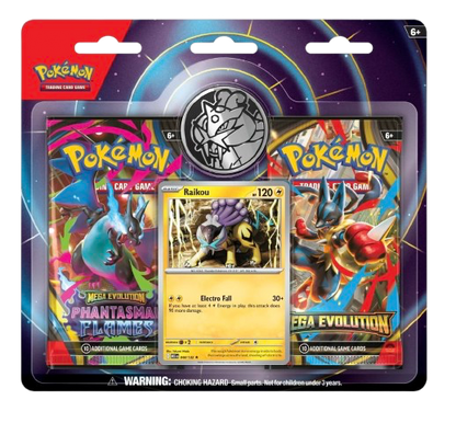 Phantasmal Flames & Mega Evolution 2 Pack Blister