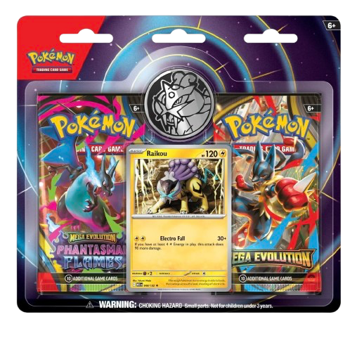 Phantasmal Flames & Mega Evolution 2 Pack Blister